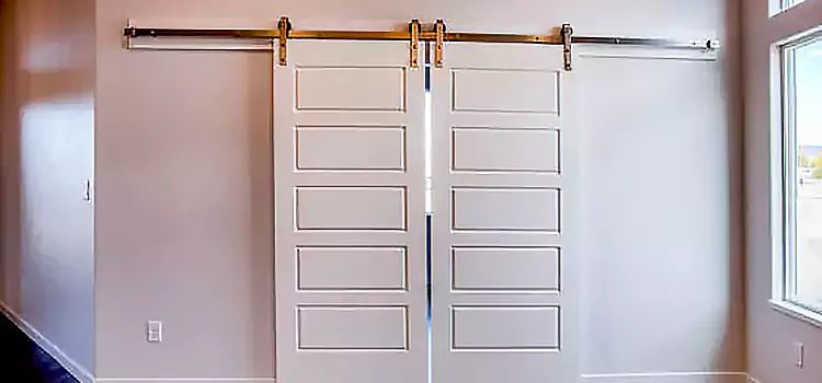 Glass Barn Door with Installation Hardware Kit Hobart